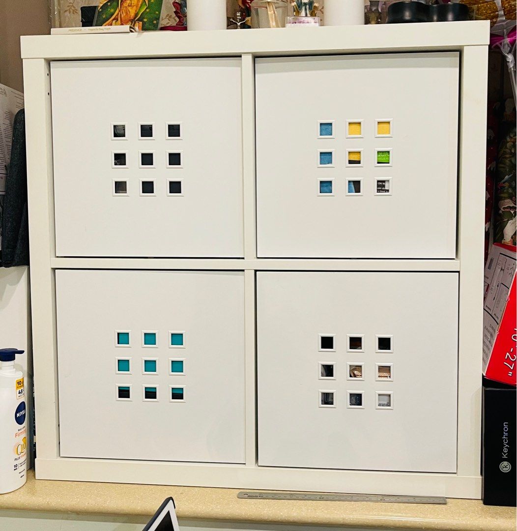 Ikea Shelving Unit with Cubbies, Furniture & Home Living, Furniture