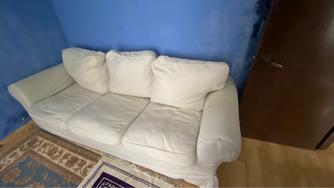 IKEA Sofa [ EKTORP ], Furniture & Home Living, Furniture, Sofas on