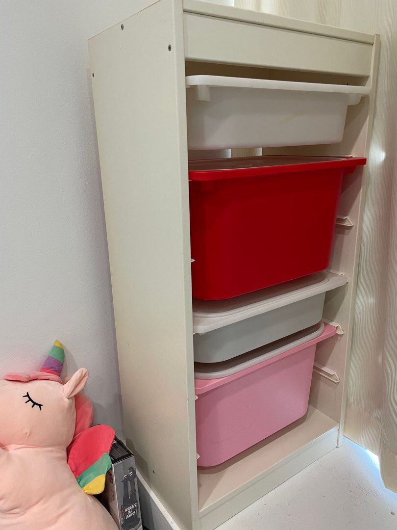 IKEA toy storage, Furniture & Home Living, Furniture, Shelves,