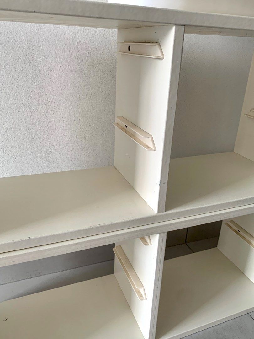 IKEA Trofast white storage bins boxes and rack, Furniture & Home Living