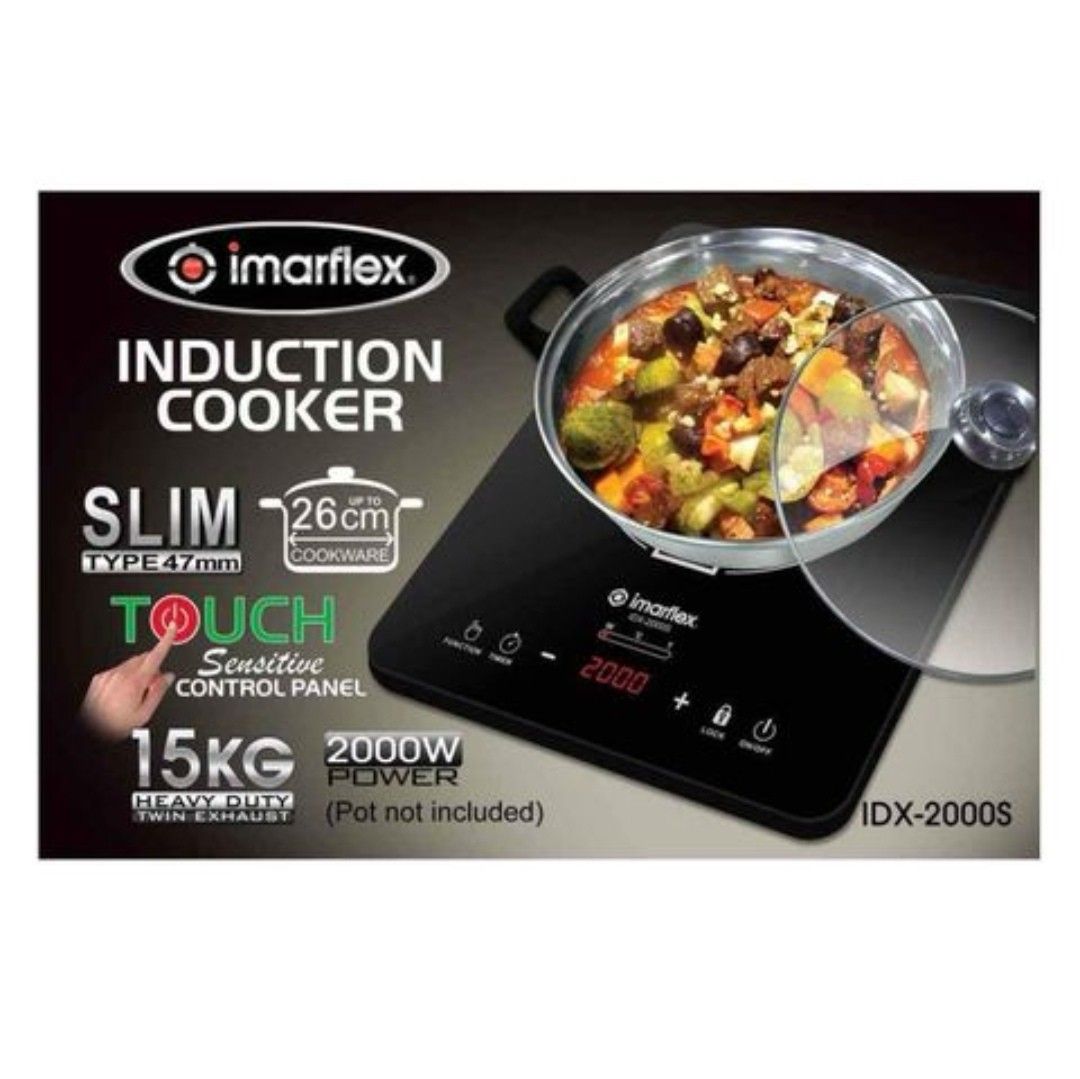 Imarflex Induction Cooker Slim Type with child lock feature IDX-2000S (Category: Other Kitchen Appliances) located in San Mateo. Submitted by xviiwired (Listing ID 1206948118, Image 1). Description: .