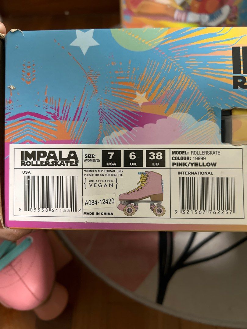 IMPALA Roller Skates, Sports Equipment, Sports & Games, Skates