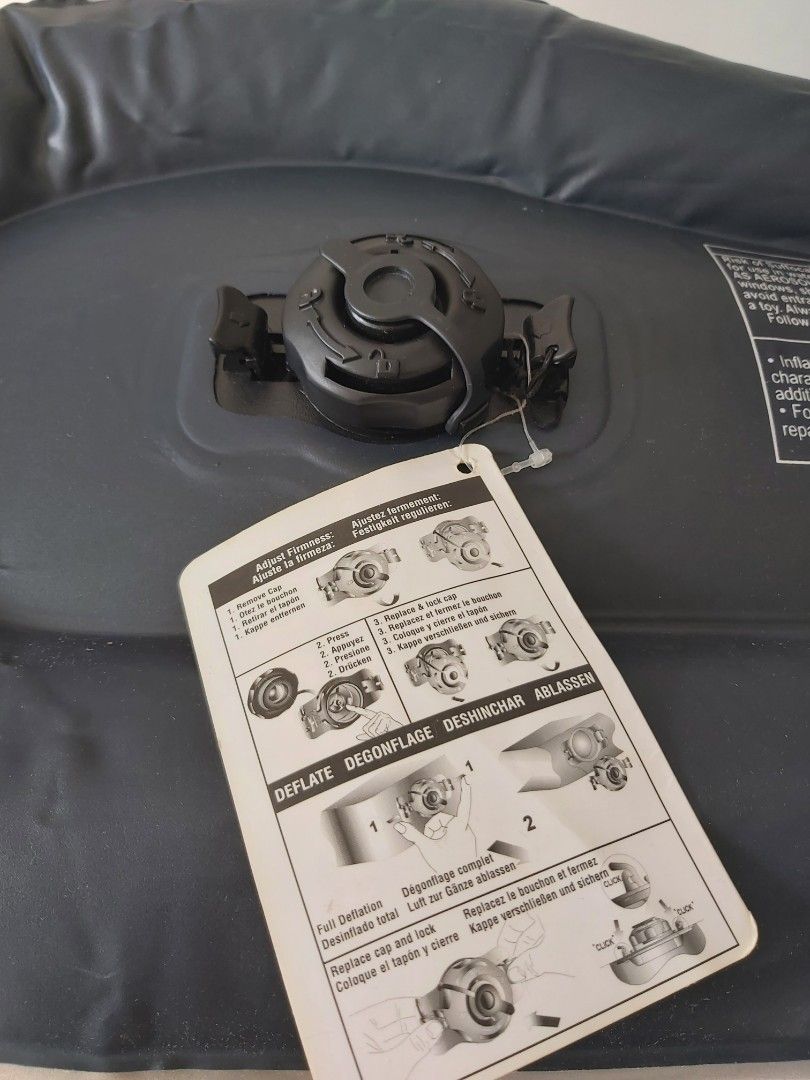 INTEX Queen Size Air bed (inflatable) with automatic pump and repair