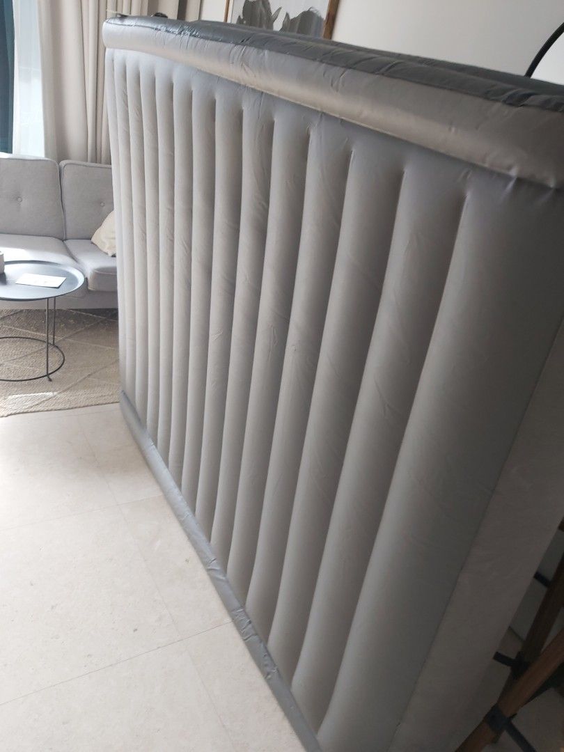 INTEX Queen Size Air bed (inflatable) with automatic pump and repair