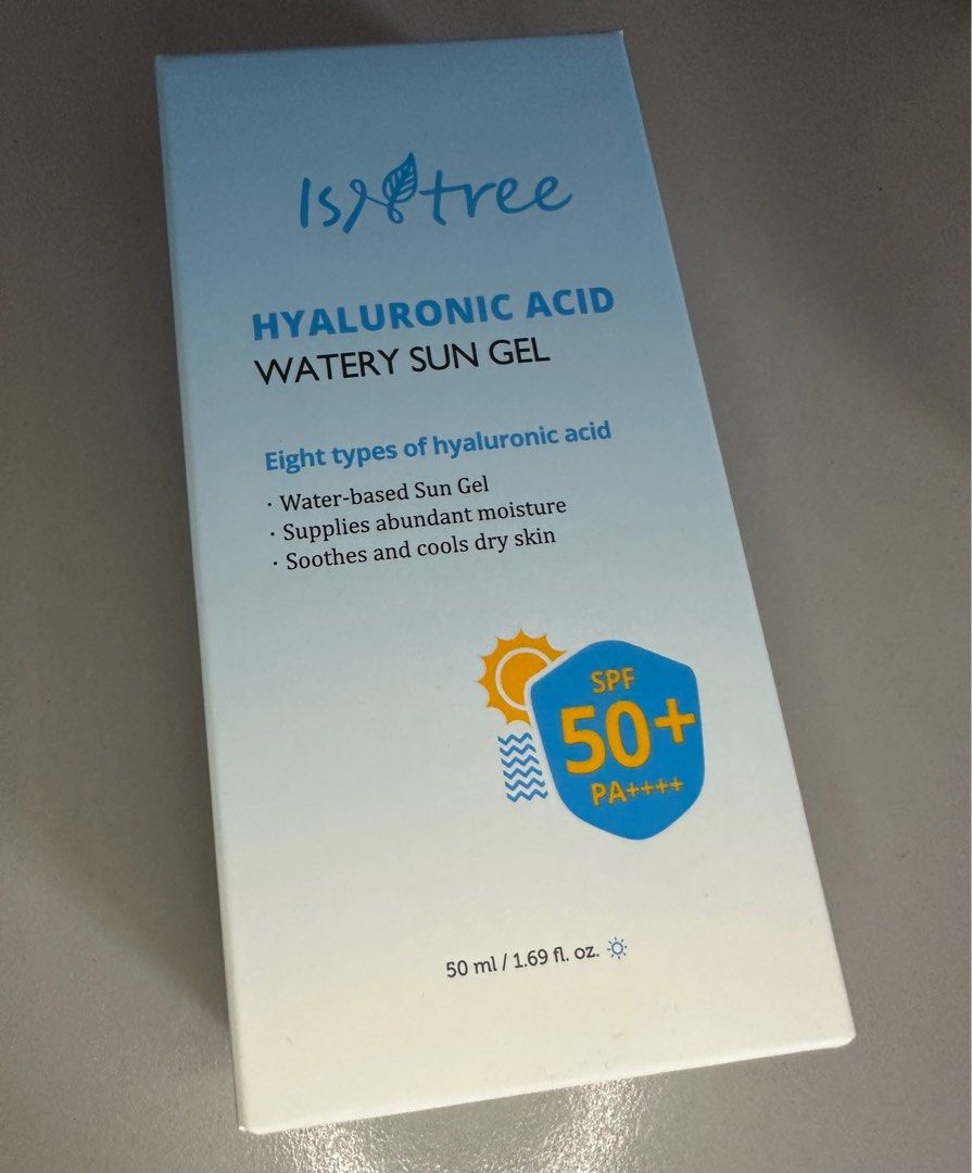 Isntree Hyaluronic Acid Watery Sun Gel, Beauty & Personal Care, Face