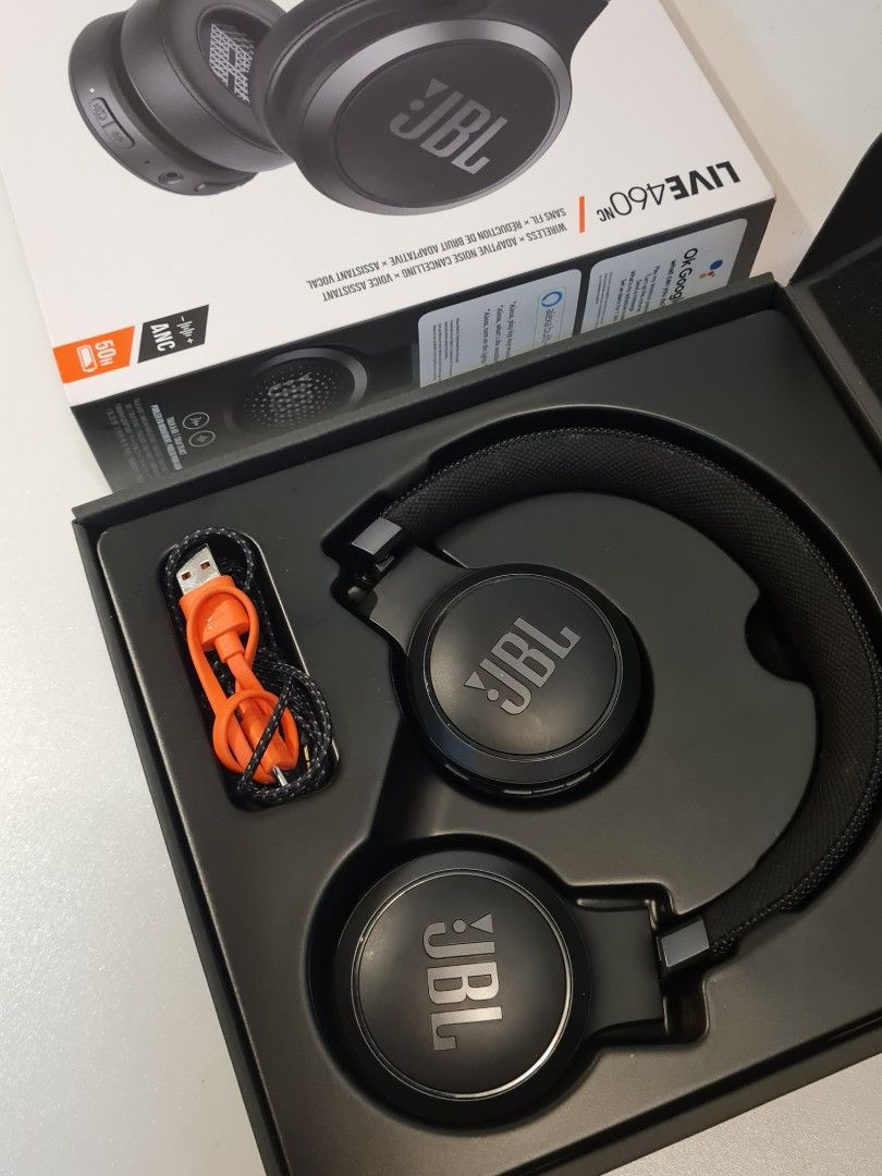 JBL Live 460NC - Wireless On-Ear Noise Cancelling Headphones in Ikeja -  Headphones, Access Nation Ng Ltd