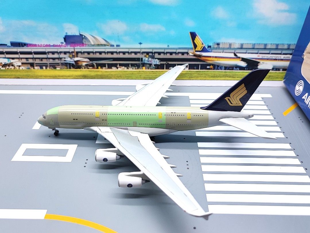 JC Wings 1:400 Singapore Airlines A380-800 (Airbus Factory Livery