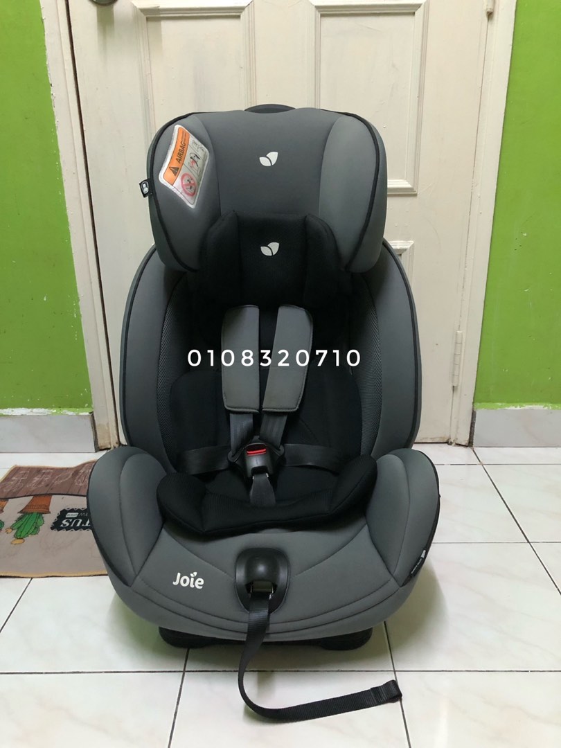 Joie Stages car seat Frosted grey, Babies & Kids, Going Out, Car Seats