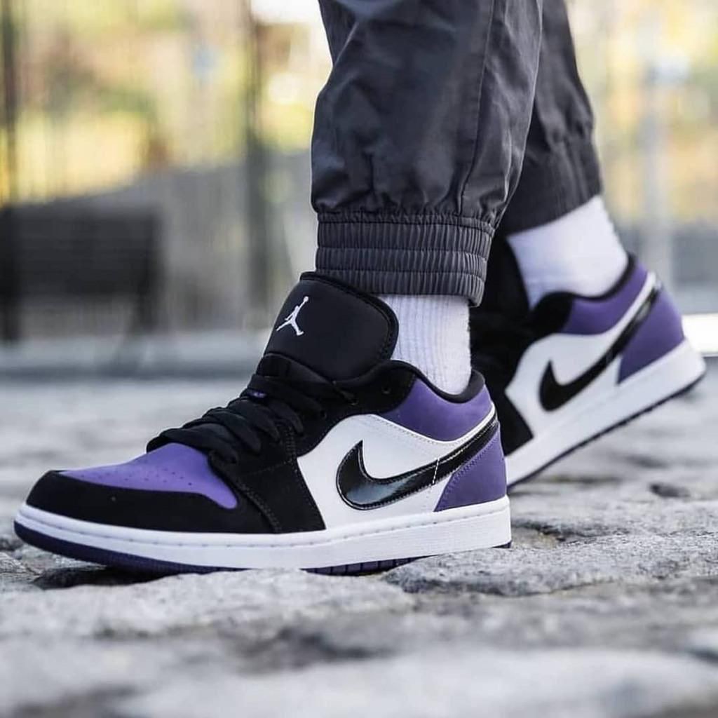 Jordan 1 purple toe hotsell
