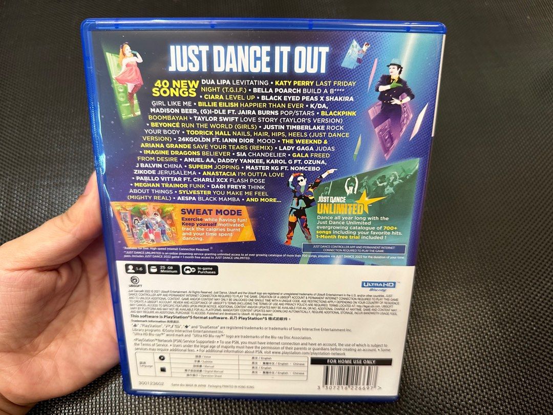Just Dance PS5 Game, Video Gaming, Video Games, PlayStation on Carousell