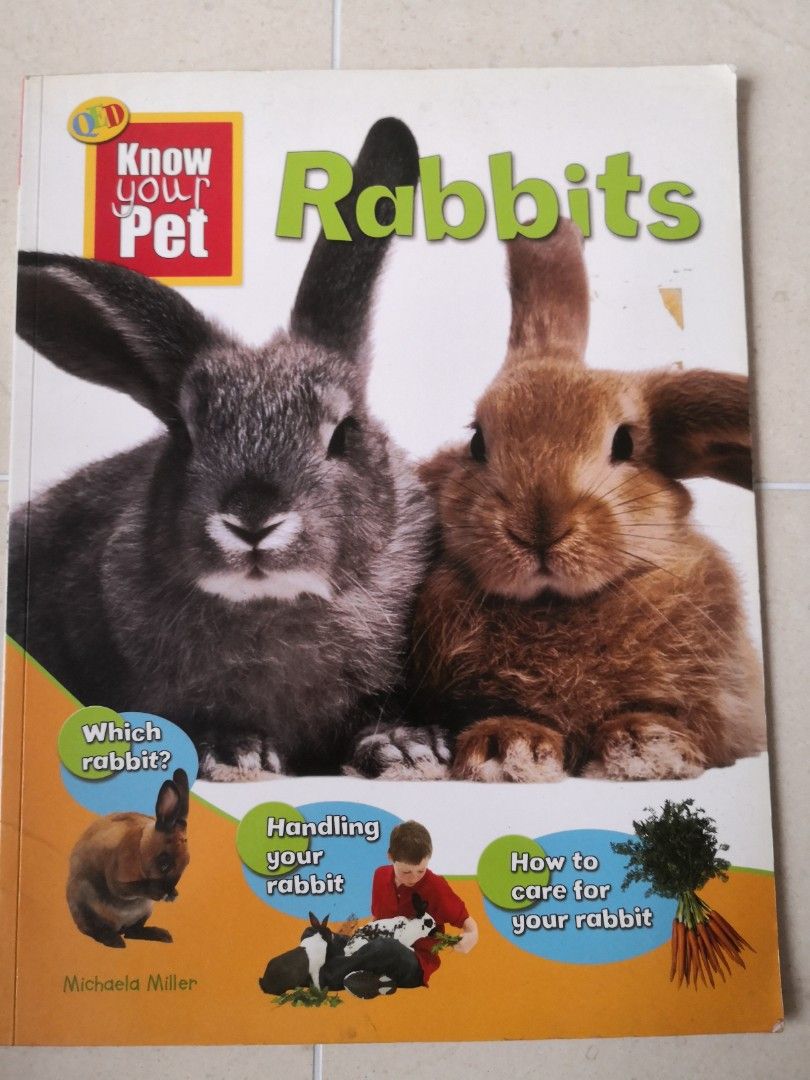 Know Your Pet: Rabbits, Hobbies & Toys, Books & Magazines, Children's ...