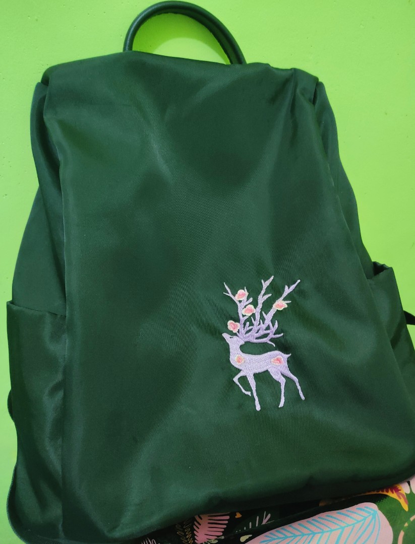 Korean Backpack Hidden Zipper, Women's Fashion, Bags & Wallets