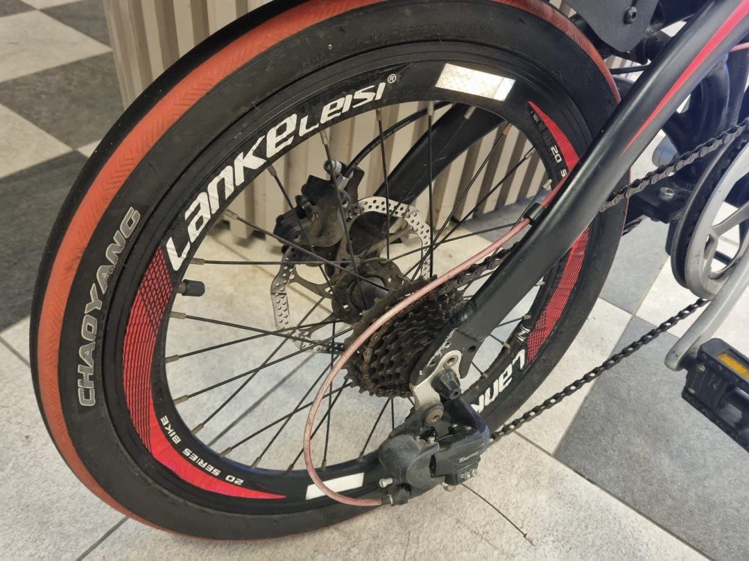 Lankeleisi (QF600) folding bike 20 inch, Sports Equipment, Bicycles