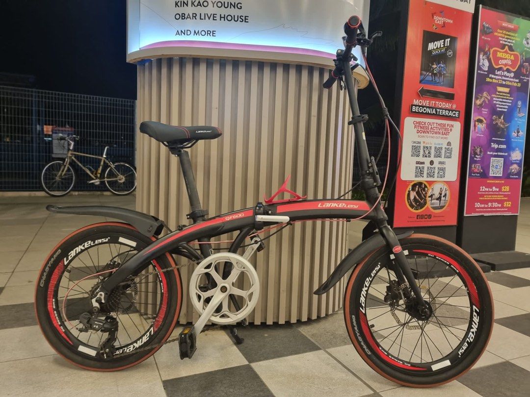 Lankeleisi (QF600) folding bike 20 inch, Sports Equipment, Bicycles