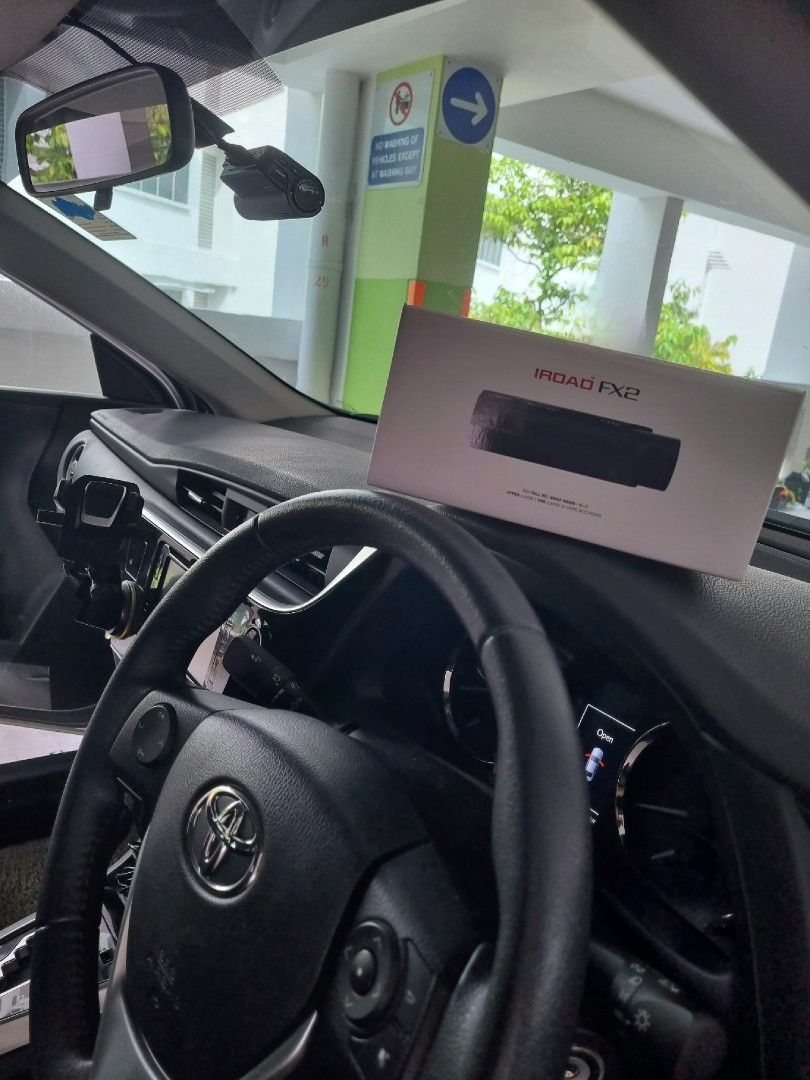 Latest IROAD FX2 installed on Toyota Corolla Altis, Car Accessories ...