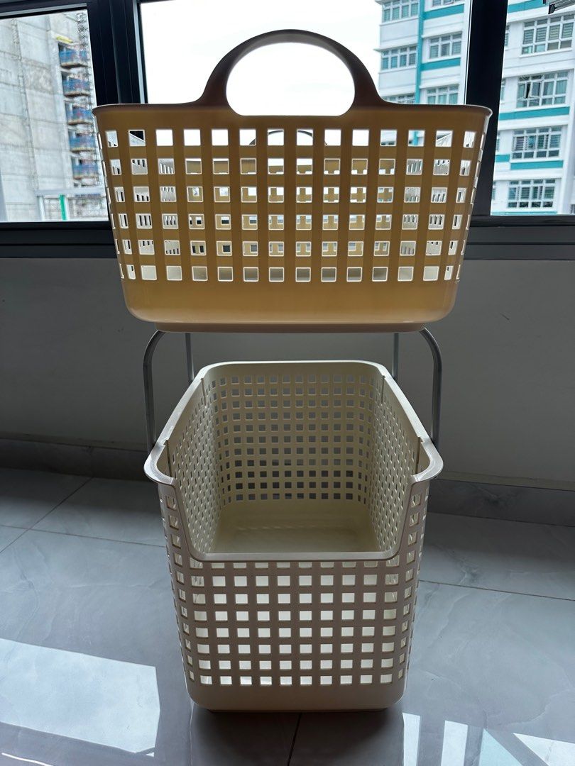 Laundry Basket (set of 2), Furniture & Home Living, Home Improvement
