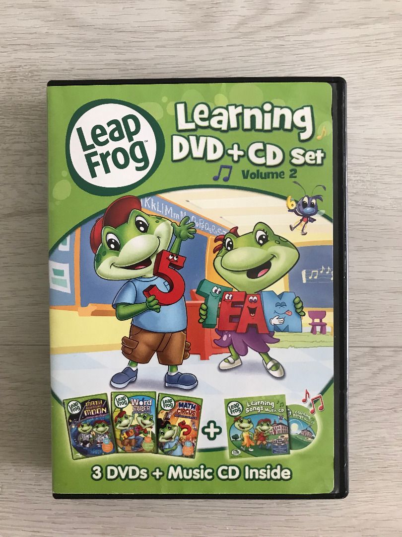 LEAPFROG Learning DVDs, Hobbies & Toys, Books & Magazines, Children's ...