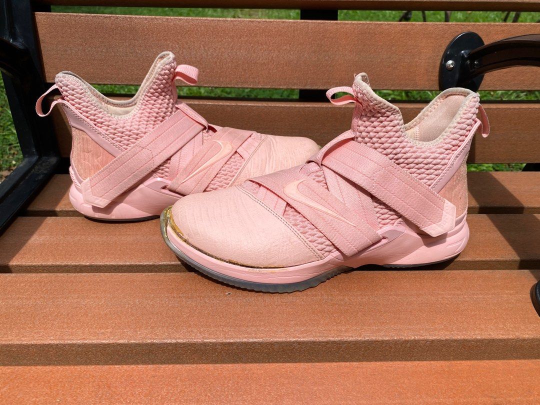 Lebron soldier 12 soft pink 2025