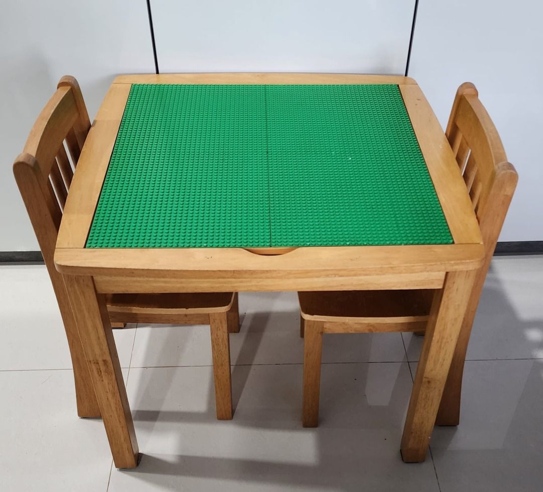 Imaginarium lego table with ottomans best sale