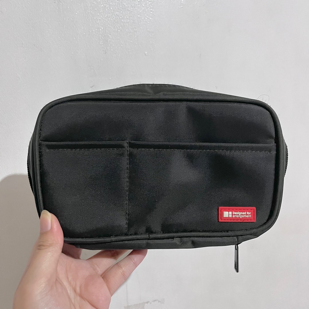 LIHIT LAB Standard Pencil Case in Black (Single), Hobbies & Toys