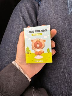 Line friend 啵啵吸盤公仔盲盒