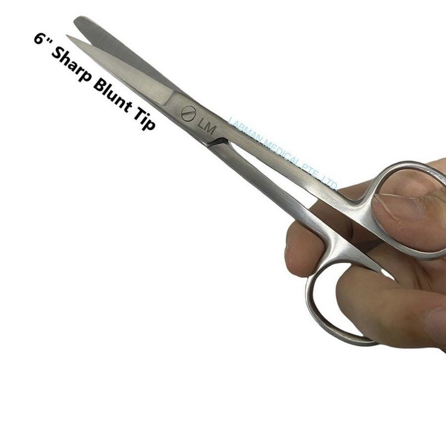 LM STANDARD/CLIP Nurse Scissors (Sharp Blunt Tip for Nursing) by ...