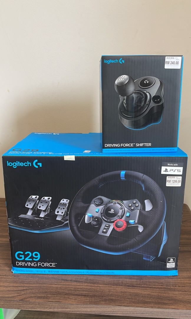 Logitech G29 (complete set), Video Gaming, Video Game Consoles ...