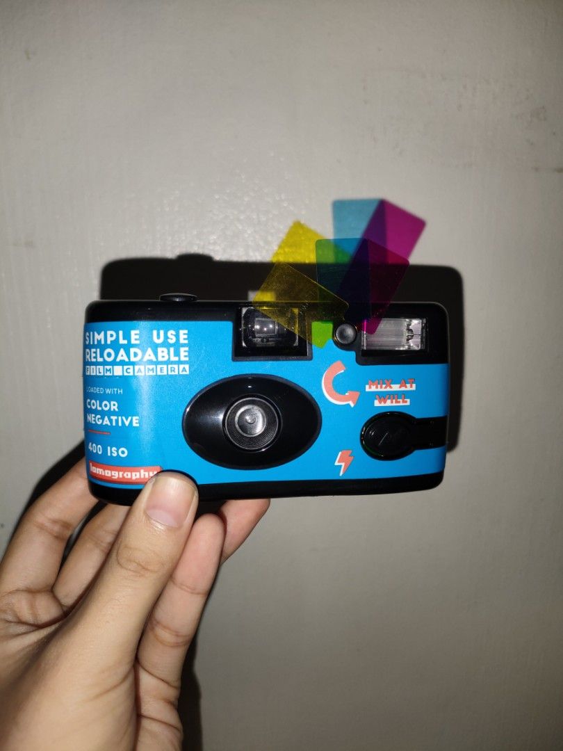 LOMOGRAPHY Simple Use Reloadable Analogue Film Camera MVP CAMER Color