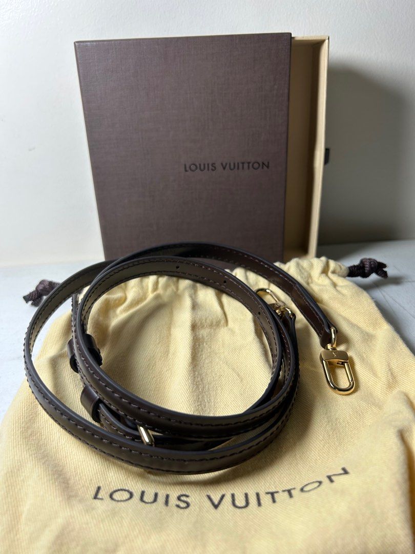 Shop Louis Vuitton EPI Louis Vuitton ADJUSTABLE SHOULDER STRAP 16 MM EBENE  by Bellaris