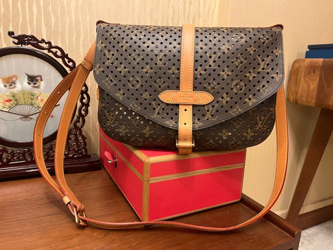 NEW NEW NEW - Saumur BB in MONOGRAM!! Such a cute and practical bag fo, Louis  Vuitton Bag