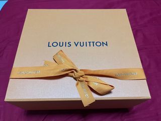 Louis Vuitton Empty Gift Storage Drawer Box w Bag Ribbon Tag 12 x 8.5 x 4.5