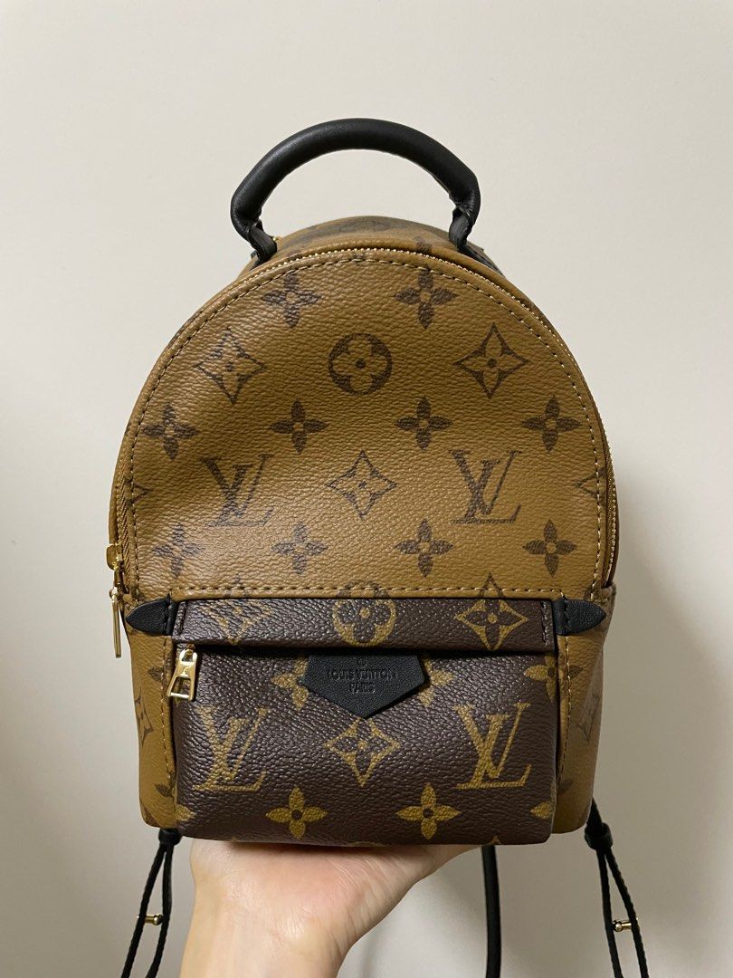 Louis Vuitton Mini Palm Spring Backpack, Luxury, Bags & Wallets on Carousell