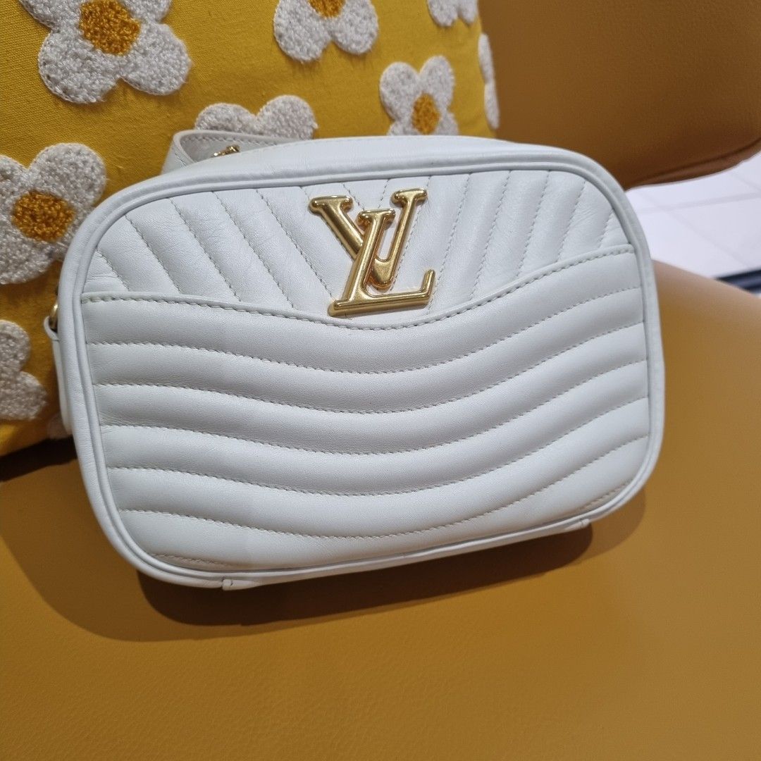 LV wallet white, Luxury, Bags & Wallets on Carousell