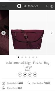Lululemon Crossbody Fleece Bucket Bag 2.5L - Black - lulu fanatics