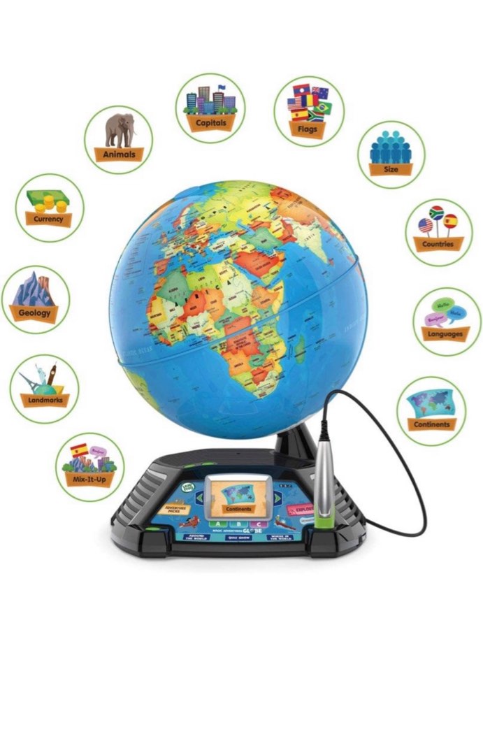 Magic Adventures Globe, Hobbies & Toys, Toys & Games on Carousell