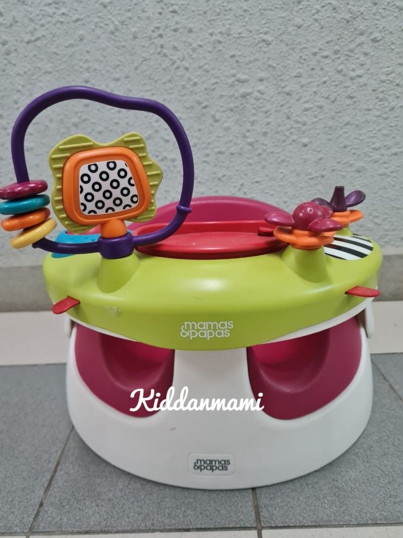 Mamas and papas bumbo play tray top