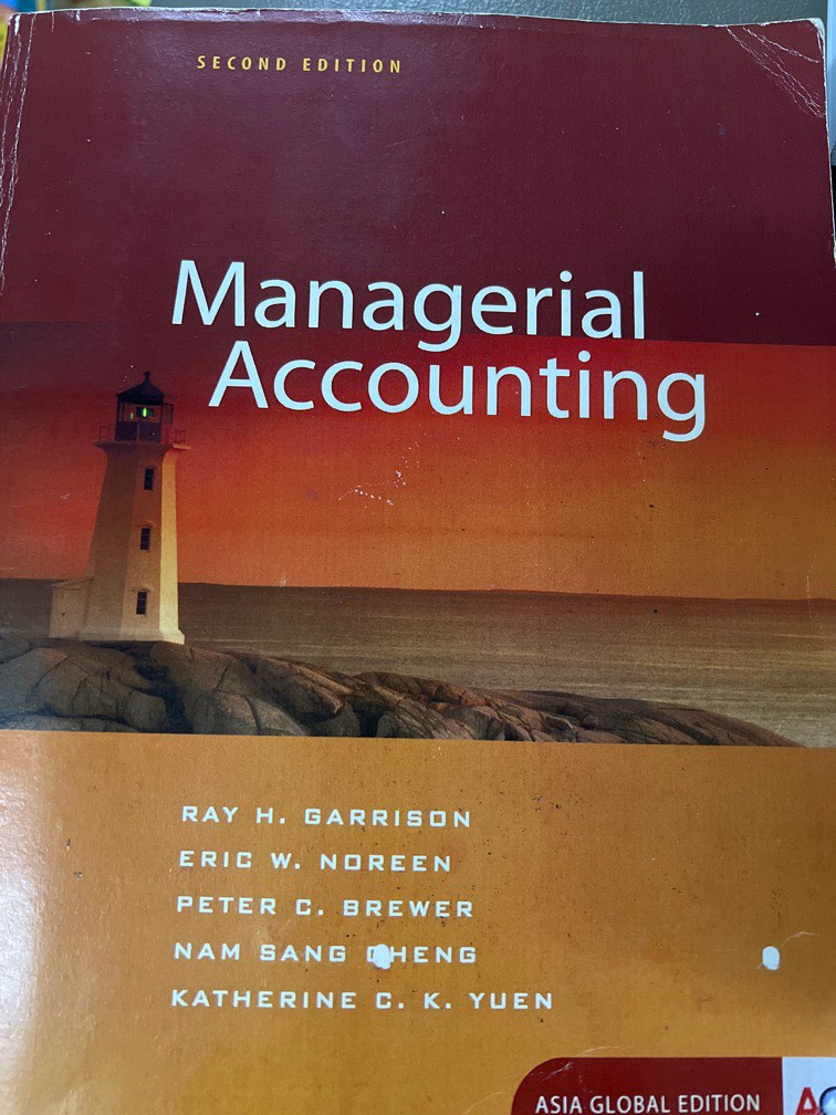 Managerial Accounting textbook, Hobbies & Toys, Books & Magazines