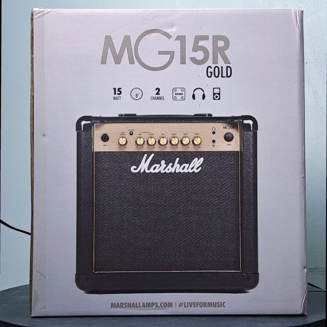 Marshall MG15R GOLD Series Guitar Amplifier 15W, Audio, Soundbars