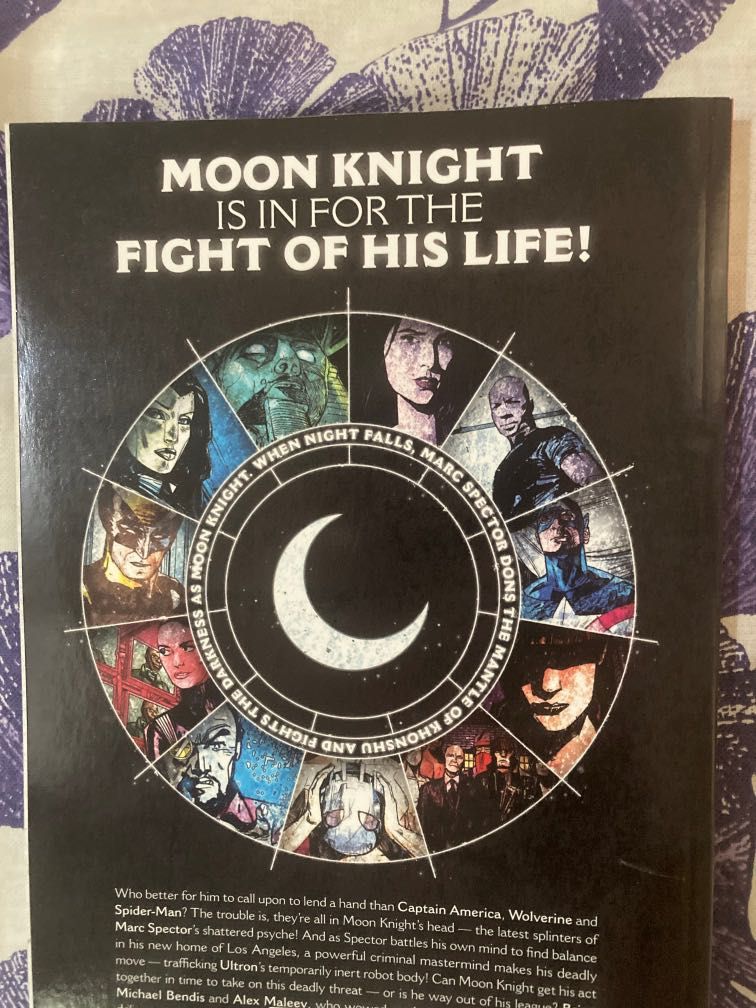 Marvel Moon Knight (Category: Comics & Manga) located in Taguig. Submitted by multiverse2 (Listing ID 1206929233, Image 2). Description: Marvel Moon Knight Very good Condition Read only once.