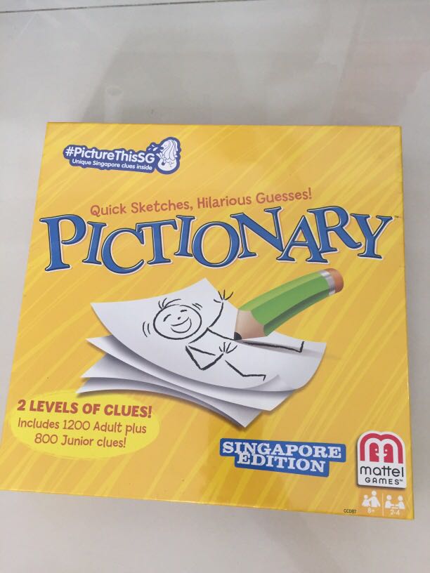 Mattel pictionary, Hobbies & Toys, Toys & Games on Carousell