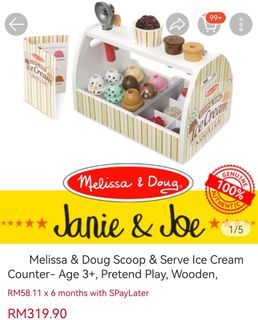 Melissa and doug ice cream