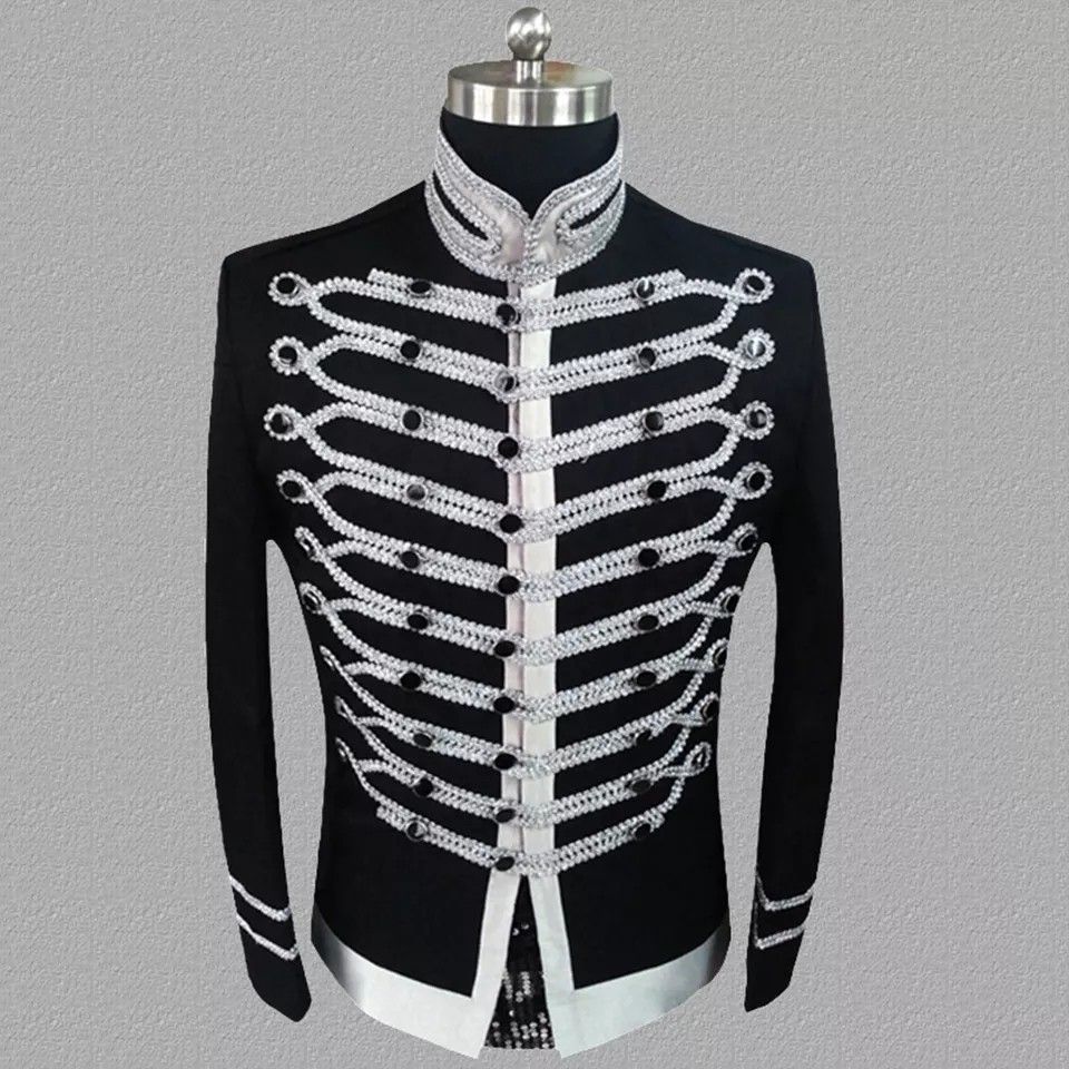 White military jacket discount mens
