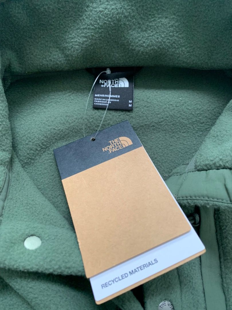 Men s Brand New North Face Ryeford Fleece in Green Size M