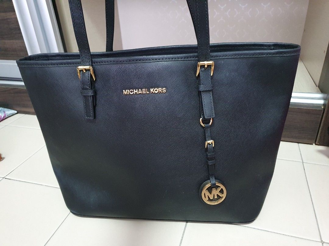 Michael kors jet outlet set large tote