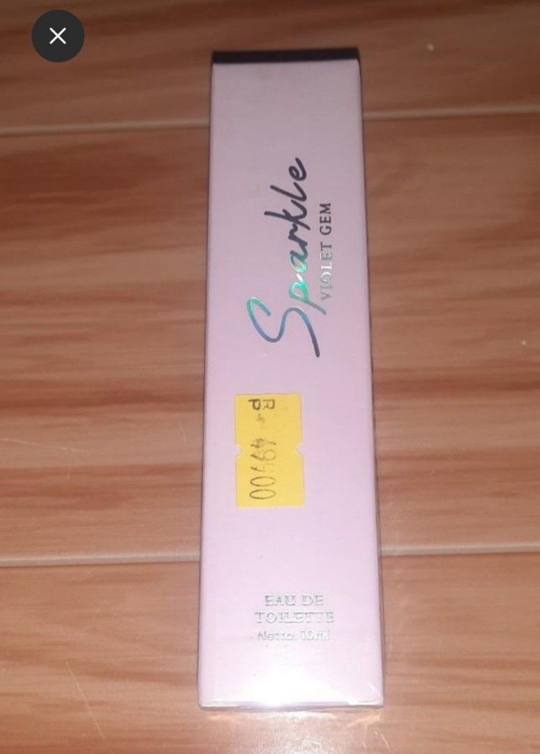 Miniso parfume travel sparkle violet gem, Kesehatan & Kecantikan