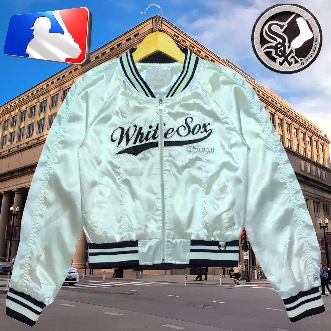 Chicago White Sox MLB Majestic Authentic Full Zip Dugout Jacket