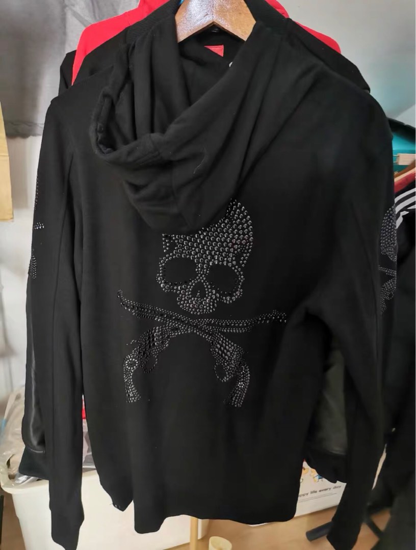 ソフトパープル mastermind Japan MT BOX SKULL HOODIE L | www