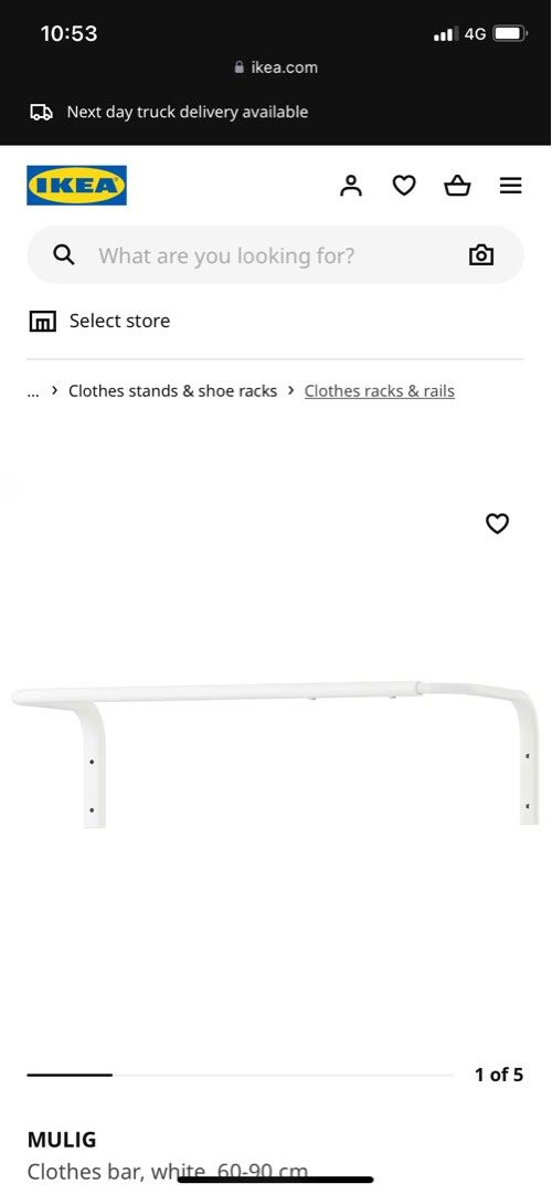 Rak sidai sales baju ikea