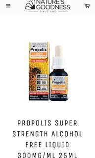 Nature's goodness propolis - alcohol free