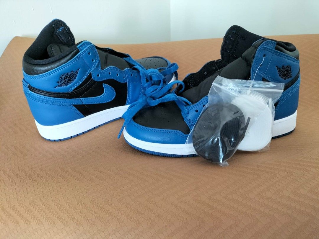 New Air Jordan 1 Retro high OG GS marina blue Euro 37.5 UK4.5 US5Y
